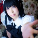 Boku wa Tomodachi ga Sukunai Portable  Mikazuki Yozora short black anime cosplay wig