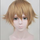 Cosplay Wig Samumenco Samurai Flamenco Fashion Short Blonde Brown Hair