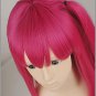 Magi Morgana short dark rose red anime cosplay full wig