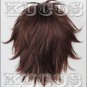 Dynasty Warriors 7 SHIN SANGOKU MUSOU DW Lu Xun short black brown anime cosplay full wig