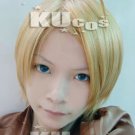 Axis powers hetalia APH canada Margaret Williams short brown gold anime cosplay full wig