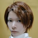 Axis powers hetalia APH Ro derich Edelstein short dark brown anime cosplay full wig