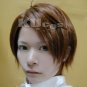 Axis powers hetalia APH Ro derich Edelstein short dark brown anime cosplay full wig
