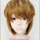 Detective Conan Case Closed Haibara Ai short brown mix  anime Cosplay wig