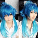 Dramatical Murder DMMd AOBA Long Blue Mix Cosplay Wig