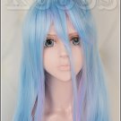 no game no life Shiro long 100cm straight cosplay wig