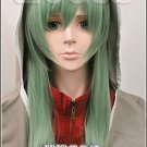 Kagerou Project Kido Tsubomi 65cm long straight green cosplay wig MekakuCity Actors