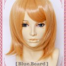 Attack on Titan Petra Rall short mix orange cosplay wig + free gift