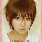 Cardcaptor Sakura LI SYAORAN short brown costume halloween cosplay wig