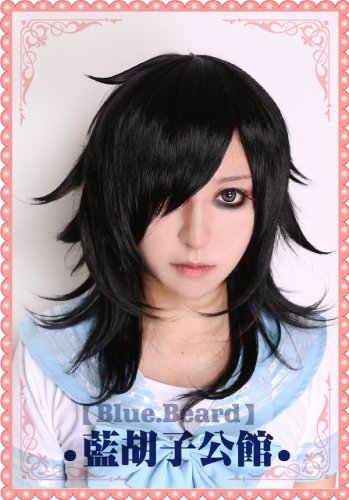 Watashi ga Motenai no wa Dou Kangaete mo Omaera ga Warui Tomoko kuroki Black Costume cosplay wig