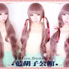 Fashion Japanese Harajuku Shibuya Long Curly Lolita Cosplay Party Wig 100CM