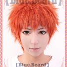 fate stay night  Archer Shirou Emiya short orange anime cosplay wig