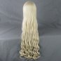 Panty & Stocking 100cm light blonde curly anime cosplay wig