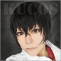 LOST ZERO shiba tatsuya short black anime cosplay wig