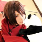 APH Axis powers HoraceWong Hong Kong short brown anime cosplay wig