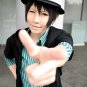 DuRaRaRa!! Rokujyo chikage short black anime cosplay wig + wig cap