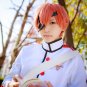 Ayakashigohan Inushima Yomi short orange cosplay wig