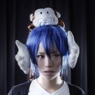 Kamisama no Iutoori short blue cosplay wig