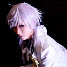 Black Butler Charles Grey 50cm silver white cosplay wig