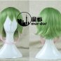 Vocaloid sakura gumi short green pink cosplay wig