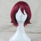 Akatsuki no Yona yona short dark red anime cosplay wig