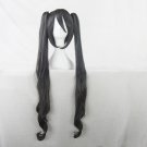 Is It Wrong to Try to Pick Up Girls in a Dungeon hestia black gray 90cm anime cosplay wig