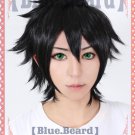 Seraph of the end short black anime cosplay wig