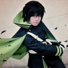 Seraph of the end Hyakuya yuichiro short black cosplay wig
