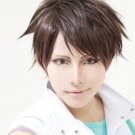 Haikyuu!! Oikawa Tooru short brown anime cosplay wig