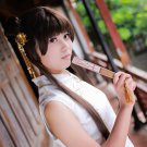 The Lost Tomb Huo Xiuxiu 70cm brown anime cosplay wig