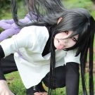 NARUTO Orochimaru 80cm black straight long anime cosplay wig