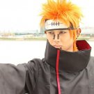 NARUTO Pain Nagato short orange anime cosplay wig
