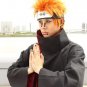 NARUTO Pain Nagato short orange anime cosplay wig