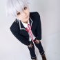 K-project Yashiro Isana short silver white cosplay wig