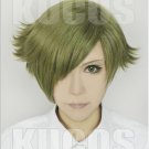 Furari no ken Touken Ranbu Online Uguisumaru short green anime cosplay wig