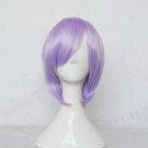 LUCKY STAR Hiiragi Tsukasa short light purple cosplay wig