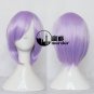 LUCKY STAR Hiiragi Tsukasa short light purple cosplay wig