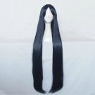 Shimoneta to Iu Gainen ga Sonzai Shinai Taikutsu na Sekai Kajo Ayame 100cm blue black cosplay wig