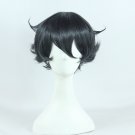Game of Laplace AKECHI short black anime cosplay wig