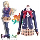 Shokugeki no Soma Nakiri erina anime cosplay costume school uniform