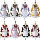 Japanese cosplay maid outfits lolita princess Maid Apron Dress meidofuku Dining room maid uniform