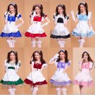 Japanese role playing cosplay maid outfits Maid Apron Dress meidofuku Dining room maid uniform