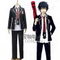 Ao no Exorcist Okumura Rin Okumura Yukio anime cosplay costume uniform clothes