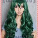 Shimoneta to Iu Gainen ga Sonzai Shinai Taikutsu na Sekai fuwa hyouka 80cm dark green cosplay wig