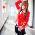 Dragon Hudou Aisaka Taiga anime cosplay costume uniform