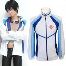 Free Haruka Nanase anime cosplay costume coat sportwear Iwatobi high school uniform