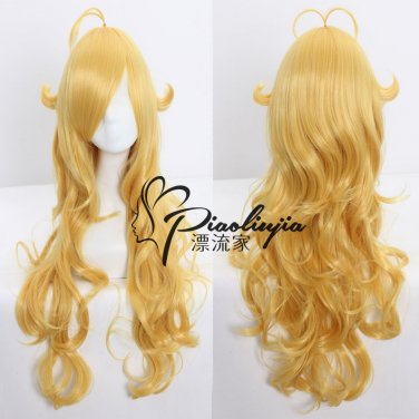 RWBY Yellow Trailer Yang Xiao Long curly yellow cosplay wig