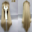 Amagi Brilliant Park Sento Isuzu long 80cm linen anime cosplay full wig