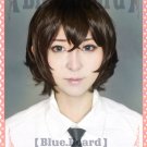 Bungo Stray Dogs Osamu Dazai short brown anime cosplay wig