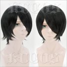 BORUTO -NARUTO THE MOVI Uchiha Sasuke short black anime cosplay wig